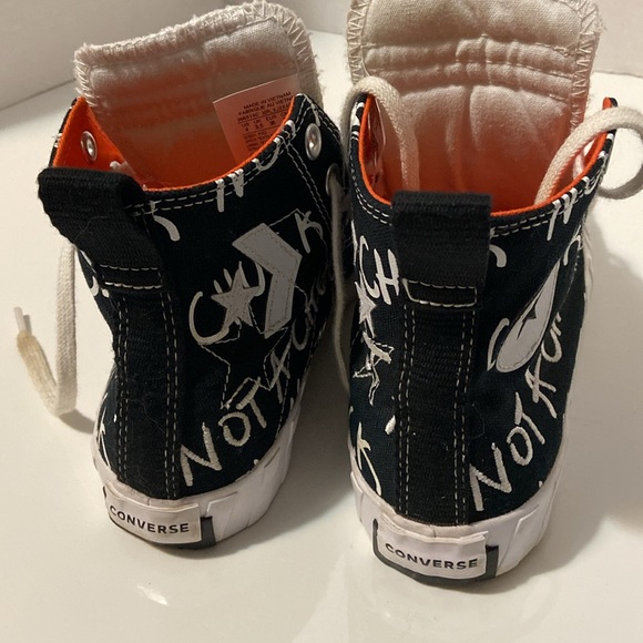 Converse All-Stars UNT1TL3D High Not A Chuck - White/Black/Orange - Picture 3 of 8